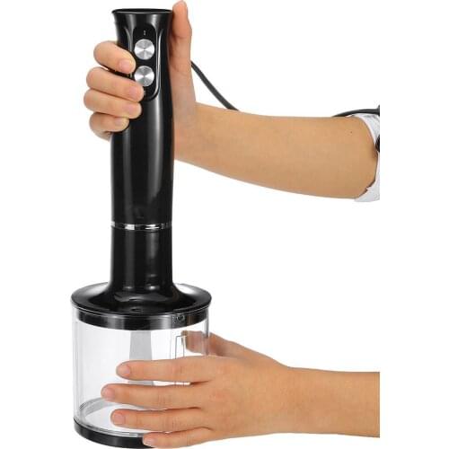 4 in 1 Hand Blender for Kitchen 500W Multifunction Blender with 2 Adjustable Speed Hand Blender For Smoothies Mash Sauce JS22