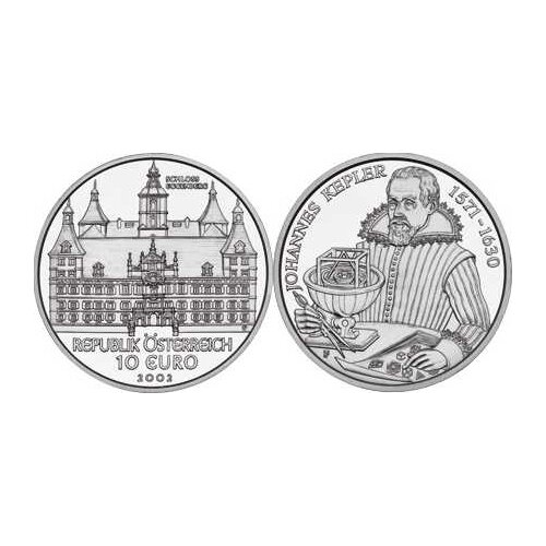 Austria 2002 Egenberg Palace 10 Euro Commemorative Silver Coin Genuine Euro Collection Real Original Coins