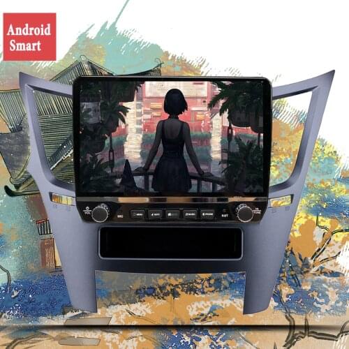 9" 6G+128G Car Android 10.0 Radio Multimedia Player For Subaru Outback Legacy 2009-2014 GPS Navigation 2.5D IPS Octa Core DSP