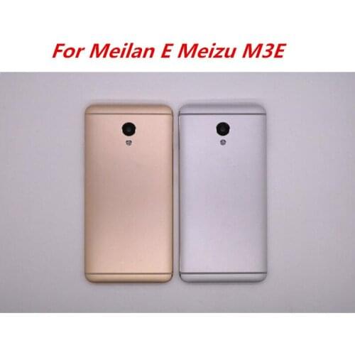 New Phone Shell for Meizu M3E M3 E Meilan E Rear Back Cover Battery Door Housing with Camera Lens Flash Replacement