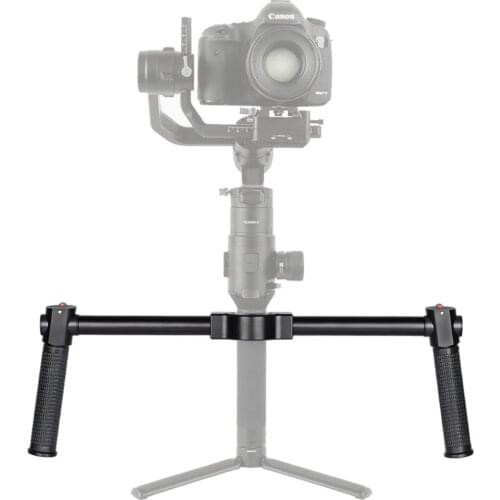 MINIFOCUS Dual Handle Grip Ronin S Handheld Handlebar Kit for DJI Ronin S Extension Stand Mount Double hand Bracket Accessories