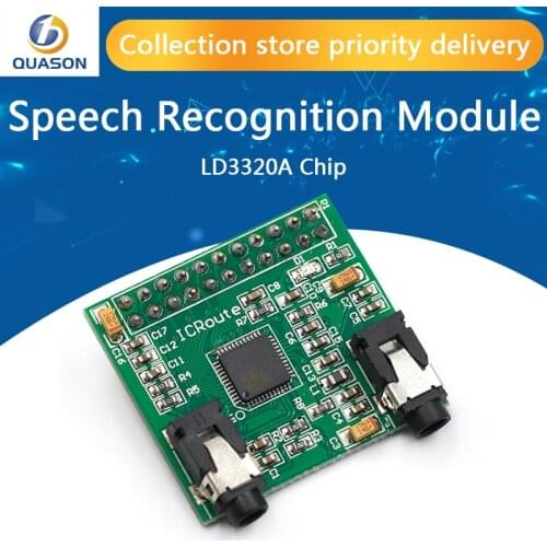 Speech recognition module LD3320A chip technical support provides source code schematic diagram (mini)