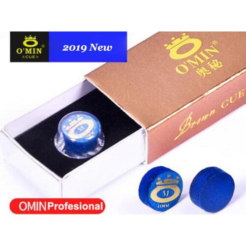 O'MIN Snooker Cue Tip Billiard Tip Professional Tip Billiard Accessories for Champion Billiard Player New Snooker Train Tip 2019