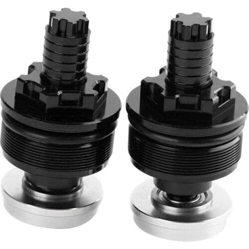 1 Pair Aluminum Alloy Front Shock Absorber Replacement for Yamaha YZF R25