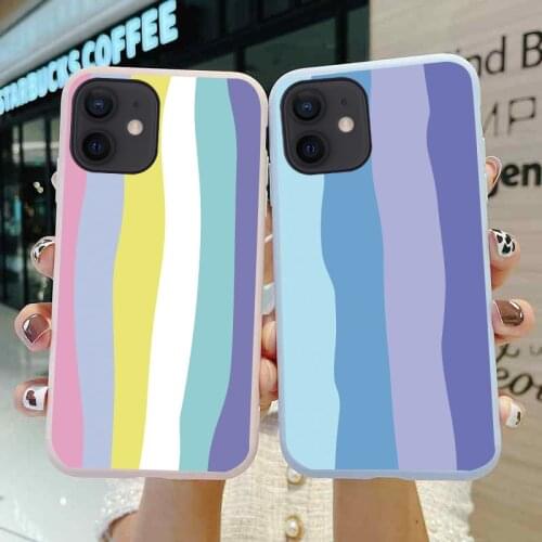 Rainbow Colors Silicone Case For Huawei Honor 9 9C 9X 9A 9S 9i 9 C 8 8A 8 Lite Pro Phone Back Cover Case Shell Bumper Funda Capa