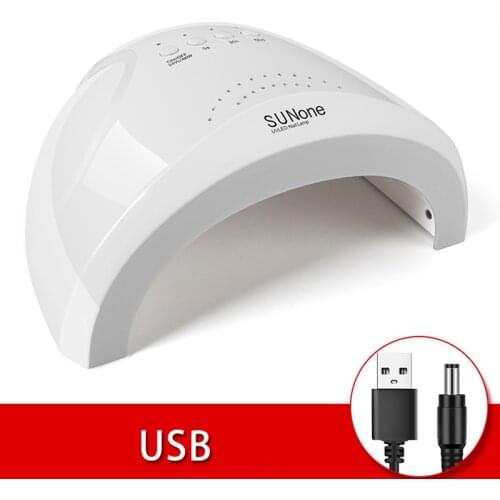 SUN One Nail UV Lamp 48W Gel Polish Dryer Machine Nail Glue Baker Nail Art Lamps Pedicure Manicure Machine LED Nail Lamp