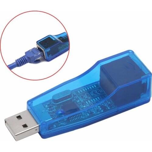 USB 2.0 To LAN RJ45 Ethernet Adapter 10/100Mbps Network Card Converter For Win7 Win8 Android Tablet PC 100pcs/lot