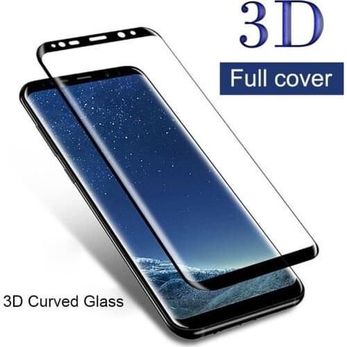 3D Full Cover for Galaxy S8 Glass for Samsung S8 Plus Screen Protector S 8 Plus Tempered Glas S8 Plus Protection Protective Film