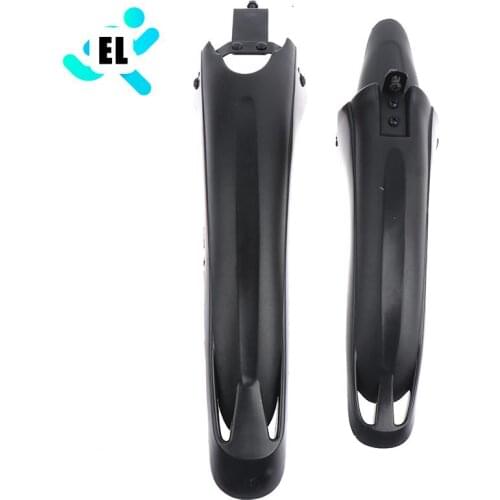 1 Set Tube Bicycle Riding Mudguard Plastic Mountain Bike Front Rear Fenders