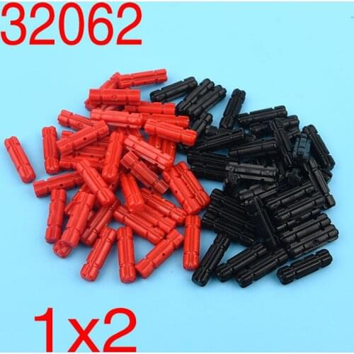 32062 high-tech building blocks cross shaft 1x2 axle parts accessories construction education MOC assembly
