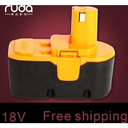 For Ryobi 18V 2000mAh power tool battery 1400672/1322401 /1323303/1322705/130224007/130256001 /B-8288 /BCHI-18 /BPT1027/RY-1804