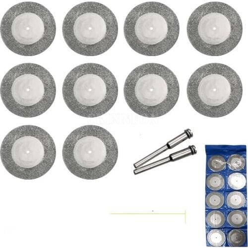 50sets 10Pcs/set 16-50MM Mini Diamond Grinding Cutting Wheel Disc Saw Blades Sharpener Cut Off Abrasive Disks Rotary Tools
