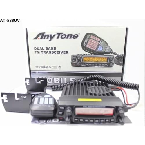 For walkie talkie AnyTone Dual Band Transceiver VHF/UHF AT-588UV AT-588UV Two Way and Amateur Radio