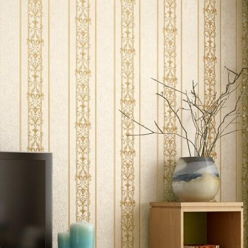 PVC European Pastoral Floral Wallpaper for Bedroom Modern Design Living Room Wall Paper Roll Rustic Wallcoverings 10Mx53CM