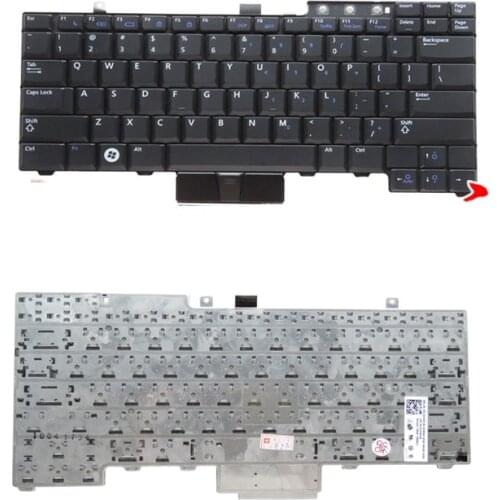 SSEA New US Keyboard No backlight For Dell Latitude E6400 E6410 E5500 E5510 E6500 E6510 M2400 M4400 laptop