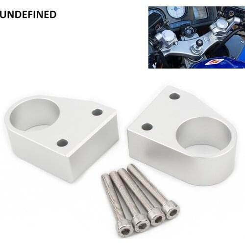 For Honda VFR800 Handlebar Riser Mount Kit CNC Motorcycle Handle Bar Spacer Base Clamps VFR 800 Interceptor 2014 2015 2016 2017