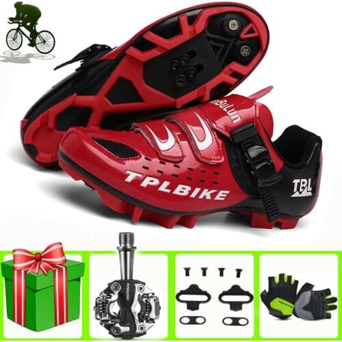 Unisex MTB Cycling Shoes Outdoor Non-slip Bicycle Men Sneakers Women Breathable Self-locking Racing Mountain Bike SPD Shoe