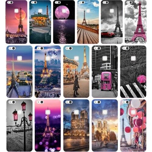 200 Love Paris Eiffel tower Soft Silicone Tpu Cover Case for Honor 9 10 huawei p10 lite y6 prime 2018 mate 10 lite play p smart