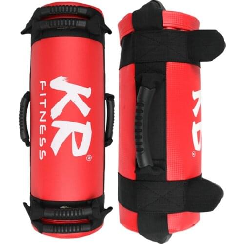 Unfilled Power Bag Fitness Gym Bodybuilding Sport Crossfit PU Leather Sand Bag Weight Lifting Muscle Training 5/10/15/20/25/30KG