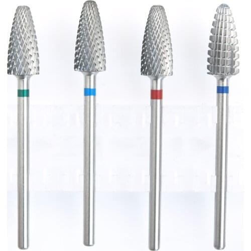 New! Tungsten Nail Drill Bit Electric Manicure Drill For Machine Milling Cutter Nail Files Buffer Nail Art Equipment Accessory