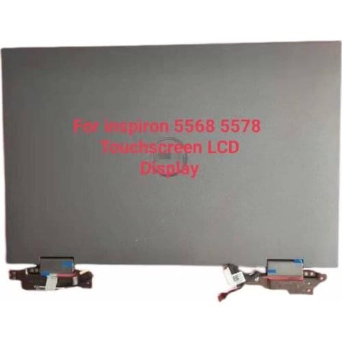 New Original For Dell inspiron 5568 5578 TouchScreen LCD Display 15.6" Complete Assembly Hinge 00079Y 0YM0K7 P58F