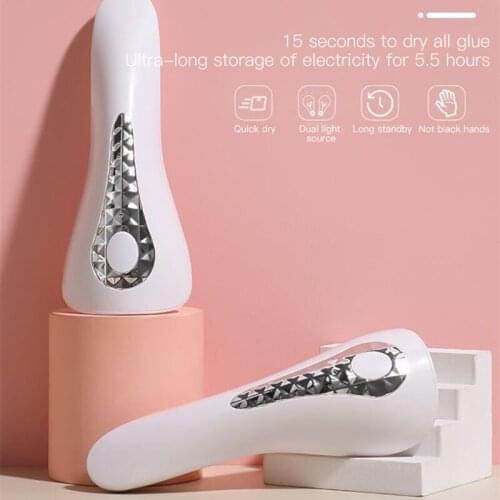 LED Nail Dryer Machine Nails Lamp Dual-light Source Phototherapy Lamp For Drying UV Nails Gel Polish Manicure Tools