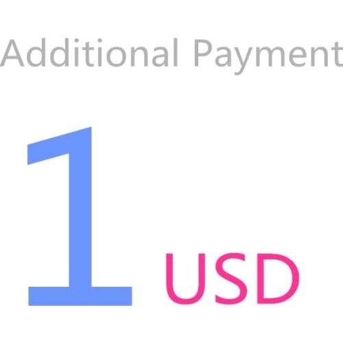 ONLY FOR ADDITIONAL COST SUCH AS SHIPMENT COST OR DISCOUNT