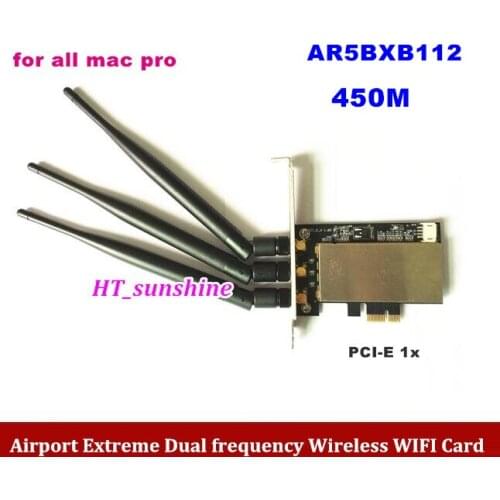 High Quality 450MB Extreme Atheros AR5BXB112 Wireless WIFI Card PCI-E X1
