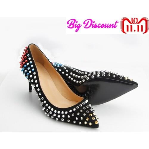 New Style Women Shoes High Heels Shoes High Quality Pumps For Women High Heels Genuine Leather Wedding Shoes