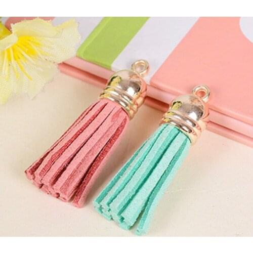 1Pcs Fashion Tassel Key Chain Car Key Ring Fringe Jewelry DIY Decorations Women Cute Tassel KeyChain Bag Accessories
