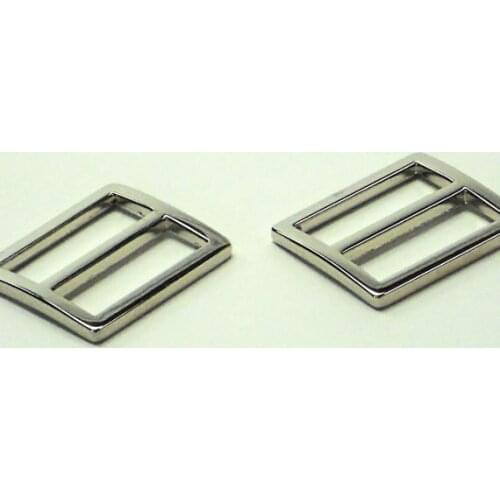 100 pcs of Silver 1" Purse Slides