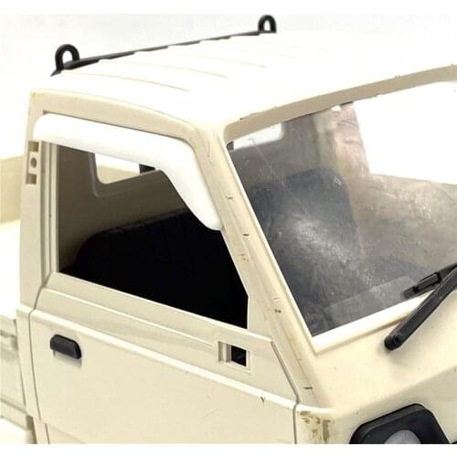 2pcs/set Side Window Rain Shield for 1/16 WPL D12 RC Truck Replacement Weather Shield DIY Upgrade Part