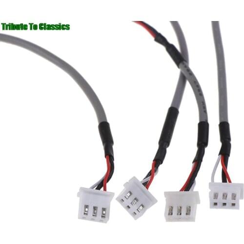 5PCS XH2.54 3P Audio Signal 2.0 Channel Shielding Input Cable For HiFi Amplifier