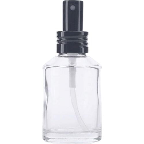 6Pcs 60ML Portable perfumaria Refillable Clear Bottle With Spray Empty Cosmetic Containers Atomizer Bottle For Travel Tool