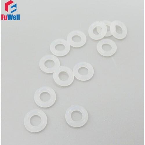 White Silicon 3mm Thickness O Rings Seals 10/11/12/13/14/15/16/17/18/19/20mm OD O-ring Rubber Sealing Washer Grommets