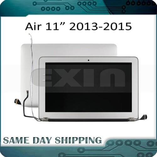 EXIN 100% Genuine NEW! for MacBook Air 11" A1465 LCD Screen Display Full Assembly 2013 2014 2015 Year 661-7468 661-02345