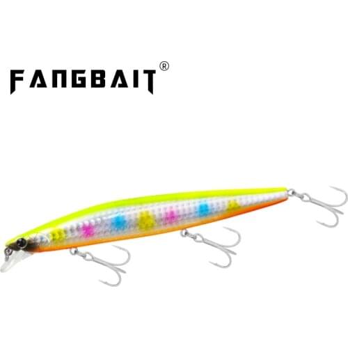 Fangbait Fishing Lures 2021 145mm 23g Saltwater Floating Minnow Seabass Artificial Topwater Hard Baits Fishing Tackle jerkbaits