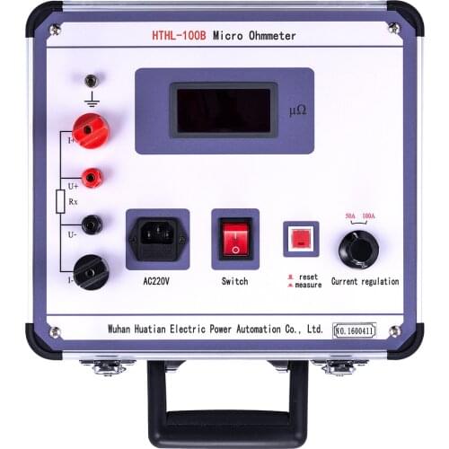 HTHL-100B Measuring High Voltage Switch Circuit Resistance Tester