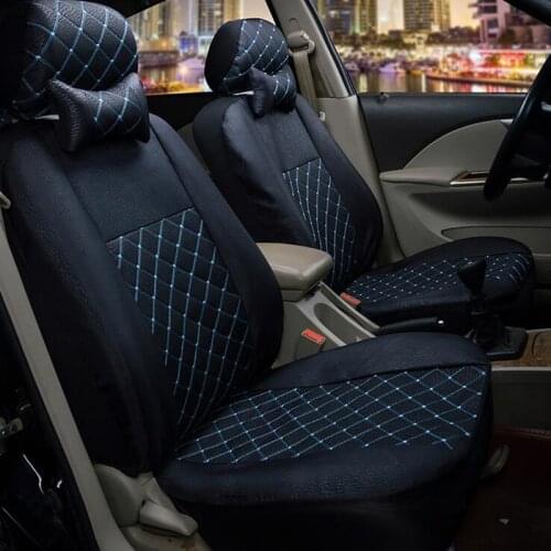 Custom Auto Car Seat Covers Universal Front Rear Seat for bmw E46 E90 Audi A4 A8 KIA RIO lada kalina vw golf 4 5 6 7 8 Tesla