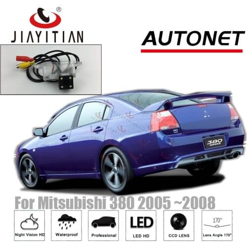 JiaYiTian Rear View camera For Mitsubishi 380 2005 2006 2007 2008 CCD Night Vision Reverse Camera license plate camera backup