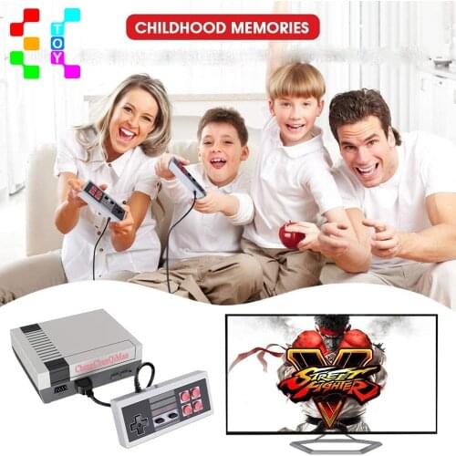 Classic Nostalgia Game Console Retro Video Playstation Mini Plug Play Handheld Built-in 620 FC Games Great for Family Interact