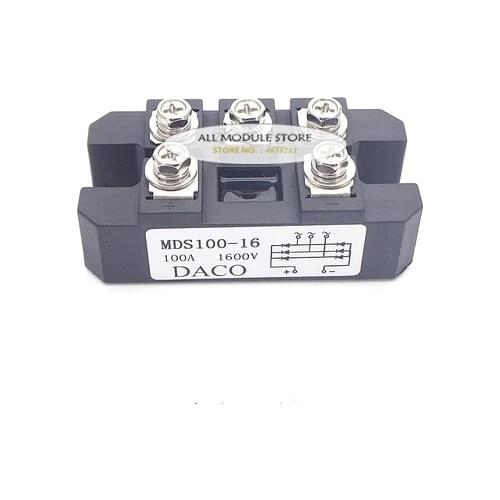 MDS100A 3-Phase Diode Bridge Rectifier 100A Amp 1600V MDS100-16 MDS100A1600V MDS100A 1600V
