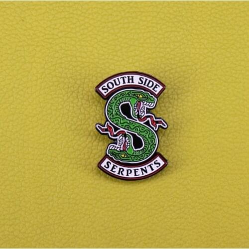 Riverdale Dangerous Gang Metal Badges Join the South Side Serpents with this beautiful TV show inspired pin