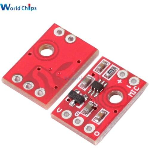 MAX9812L Electret Microphone Amplifier Amp Microplate Board Module 3.3V-6V for Arduino