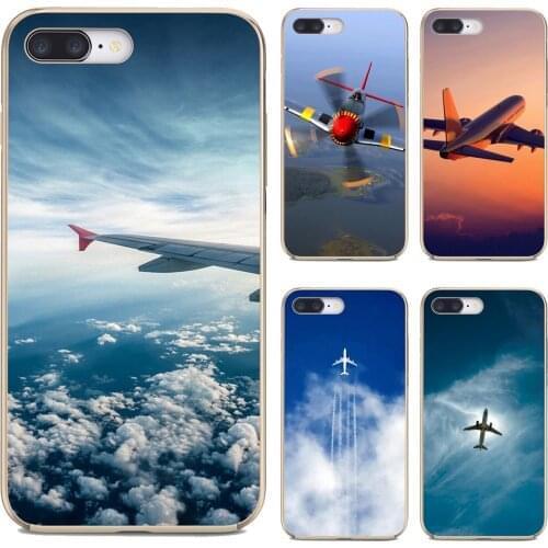 Soft Skin Case Airplane For Xiaomi Mi A1 A2 A3 5X 6X 8 9 9T 10 10T 11 Lite SE Pro