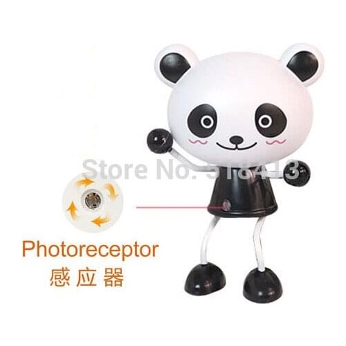 Panda small lantern Gags & Practical Jokes Lanterns Baby Light Plug-in Electric Induction Panda Small Bedroom Can Night Of The