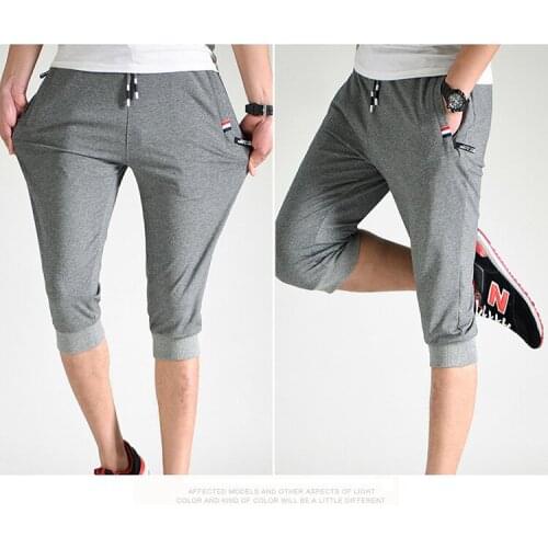 Elastic Waist Men Shorts 2021 New Big Size Casual Men Shorts Clothing Summer Outdoor Drawstring Short Pants Cotton 5Xl