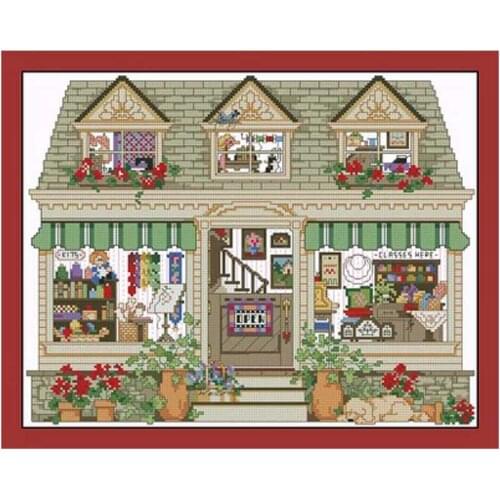 TOP Cross stitch shop patterns Counted Cross Stitch 11CT 14CT 18CT DIY Chinese Cross Stitch Kits Embroidery Needlework Sets