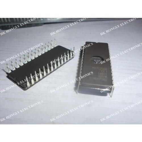 10PCS M27C256B-10F1 CDIP28