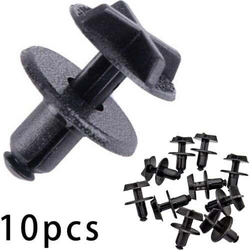 10pcs Set Clip Cowl Panel For Jaguar S-Type XJ8 XK XR812941010 For Land Rover LR024316 Nylon